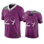 Maglia NFL Limited Minnesota Vikings Harrison Hand Citta Edition Viola
