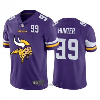 Maglia NFL Limited Minnesota Vikings Hunter Big Logo Number Viola
