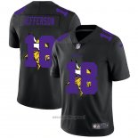Maglia NFL Limited Minnesota Vikings Jefferson Logo Dual Overlap Nero