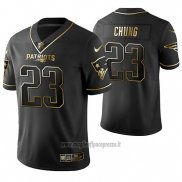 Maglia NFL Limited New England Patriots Patrick Chung Golden Edition Nero