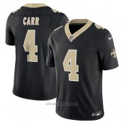 Maglia NFL Limited New Orleans Saints Derek Carr Vapor F.u.s.e. Nero