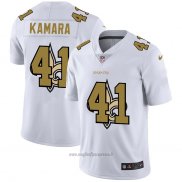 Maglia NFL Limited New Orleans Saints Kamara Logo Dual Overlap Bianco