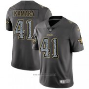 Maglia NFL Limited New Orleans Saints Kamara Static Fashion Grigio