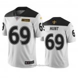 Maglia NFL Limited New Orleans Saints Margus Hunt Citta Edition Bianco