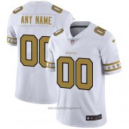 Maglia NFL Limited New Orleans Saints Personalizzate Team Logo Fashion Bianco