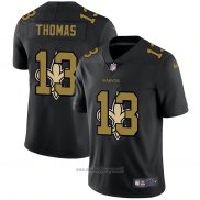Maglia NFL Limited New Orleans Saints Thomas Logo Dual Overlap Nero
