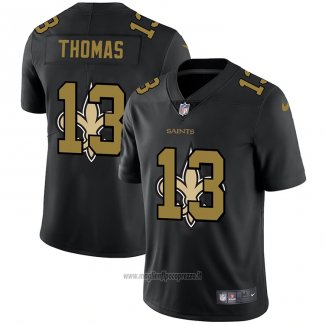 Maglia NFL Limited New Orleans Saints Thomas Logo Dual Overlap Nero