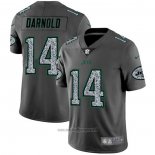 Maglia NFL Limited New York Jets Darnold Static Fashion Grigio