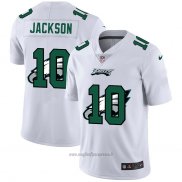 Maglia NFL Limited Philadelphia Eagles Jackson Logo Dual Overlap Bianco