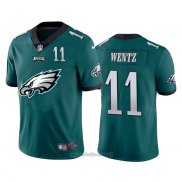 Maglia NFL Limited Philadelphia Eagles Wentz Big Logo Number Verde