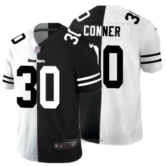 Maglia NFL Limited Pittsburgh Steelers Conner White Black Split