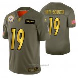 Maglia NFL Limited Pittsburgh Steelers Juju Smith Schuster 2019 Salute To Service Verde