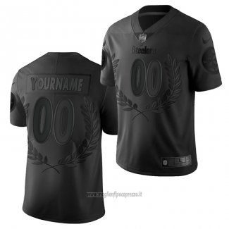 Maglia NFL Limited Pittsburgh Steelers Personalizzate MVP Nero