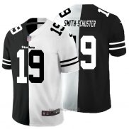 Maglia NFL Limited Pittsburgh Steelers Smith-Schuster Black White Split