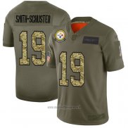 Maglia NFL Limited Pittsburgh Steelers Smith-schuster 2019 Salute To Service Verde