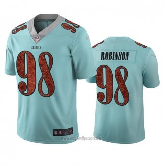 Maglia NFL Limited Seattle Seahawks Alton Robinson Citta Edition Blu