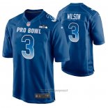 Maglia NFL Limited Seattle Seahawks Russell Wilson 2019 Pro Bowl Blu