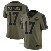 Maglia NFL Limited Washington Commanders Terry Mclaurin 2021 Salute To Service Verde