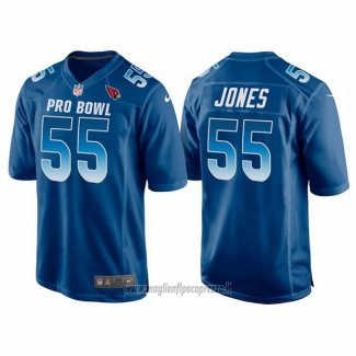 Maglia NFL Pro Bowl Arizona Cardinais 55 Chandler Jones NFC 2018 Blu