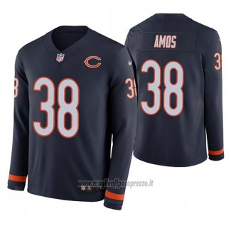 Maglia NFL Therma Manica Lunga Chicago Bears Adrian Amos Blu
