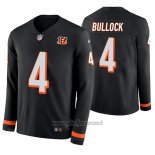 Maglia NFL Therma Manica Lunga Cincinnati Bengals Randy Bullock Nero