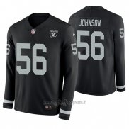 Maglia NFL Therma Manica Lunga Las Vegas Raiders Derrick Johnson Nero