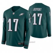 Maglia NFL Therma Manica Lunga Philadelphia Eagles Alshon Jeffery Verde