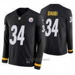 Maglia NFL Therma Manica Lunga Pittsburgh Steelers Terrell Edmunds Nero