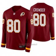 Maglia NFL Therma Manica Lunga Washington Commanders Jamison Crowder Rosso