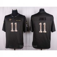 Maglia NFL Anthracite Atlanta Falcons Jones 2016 Salute To Service