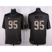 Maglia NFL Anthracite Denver Broncos Wolfe 2016 Salute To Service