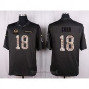 Maglia NFL Anthracite Green Bay Packers Cobb 2016 Salute To Service