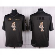 Maglia NFL Anthracite Green Bay Packers Faver 2016 Salute To Service