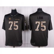 Maglia NFL Anthracite Las Vegas Raiders Long 2016 Salute To Service