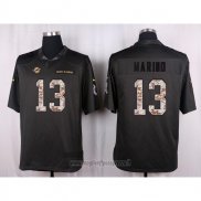 Maglia NFL Anthracite Miami Dolphins Marind 2016 Salute To Service