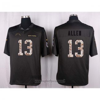Maglia NFL Anthracite San Diego Chargers Allen 2016 Salute To Service