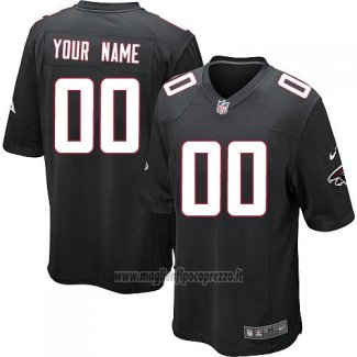 Maglia NFL Atlanta Falcons Personalizzate Nero