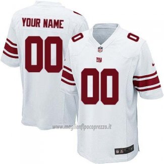 Maglia NFL Bambino New York Giants Personalizzate Bianco