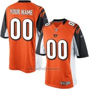 Maglia NFL Cincinnati Bengals Personalizzate Arancione