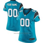 Maglia NFL Donna Carolina Panthers Personalizzate Blu