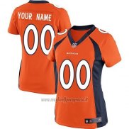 Maglia NFL Donna Denver Broncos Personalizzate Arancione