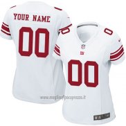 Maglia NFL Donna New York Giants Personalizzate Bianco