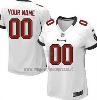 Maglia NFL Donna Tampa Bay Buccaneers Personalizzate Bianco