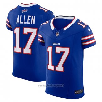 Maglia NFL Elite Buffalo Bills Josh Allen Vapor F.U.S.E. Blu