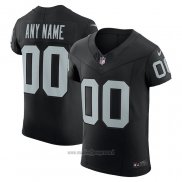 Maglia NFL Elite Las Vegas Raiders Vapor F.U.S.E. Personalizzate Nero