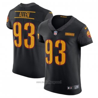 Maglia NFL Elite Washington Commanders Jonathan Allen Alternato Vapor Nero