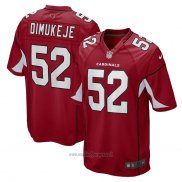 Maglia NFL Game Arizona Cardinals Victor Dimukeje 52 Rosso