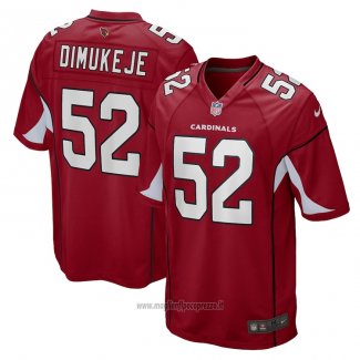 Maglia NFL Game Arizona Cardinals Victor Dimukeje 52 Rosso
