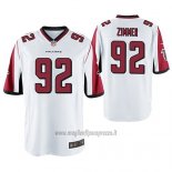 Maglia NFL Game Atlanta Falcons Justin Zimmer Bianco
