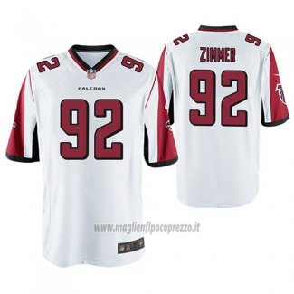 Maglia NFL Game Atlanta Falcons Justin Zimmer Bianco